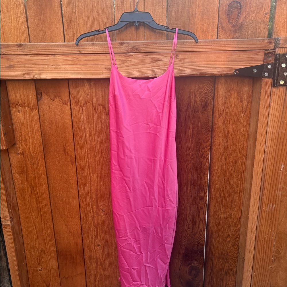 Express Vibrant Pink Dress